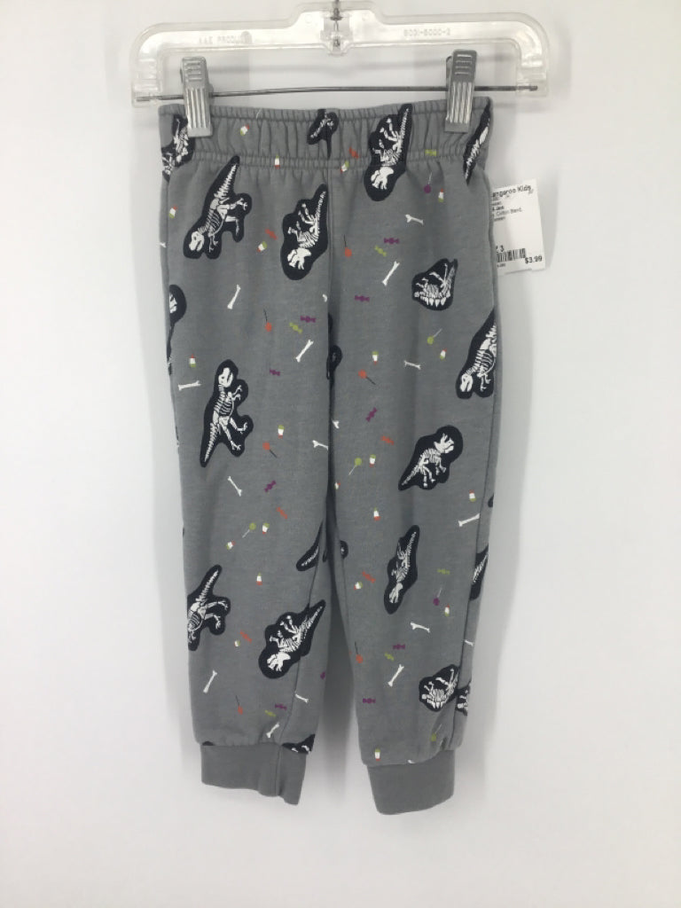 Cat & Jack Child Size 3 Gray Halloween Pants