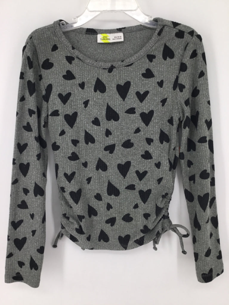 Epic Threads Child Size 5 Gray Shirt - girls