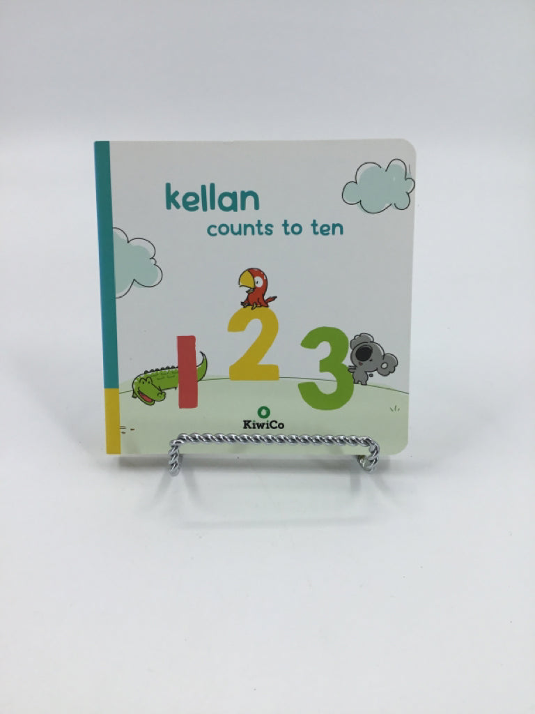 Kellan Counts to Ten Board Book