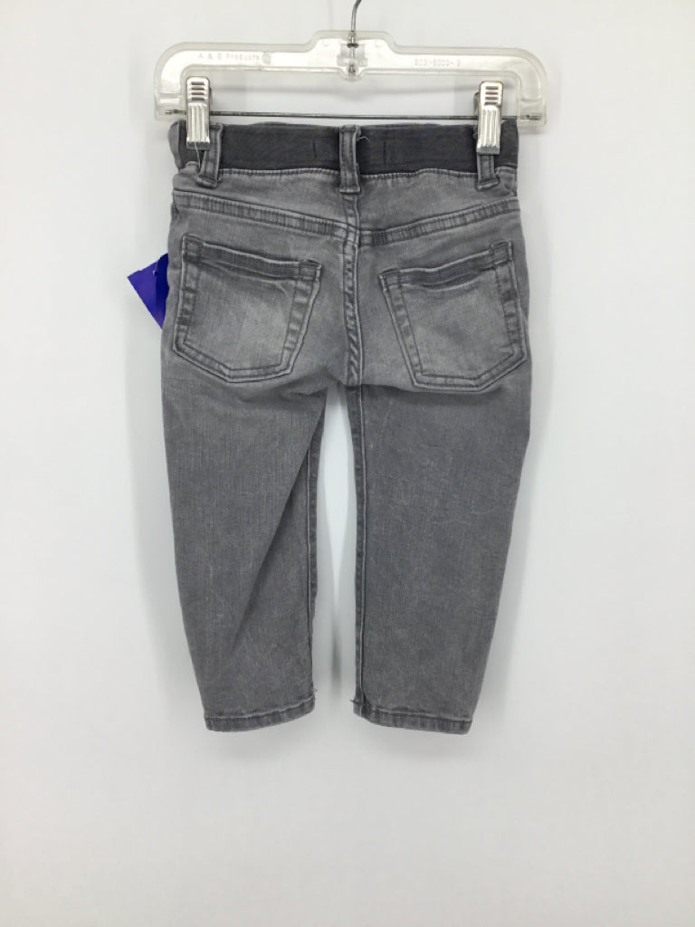 Gymboree Child Size 2 Gray Solid Jeans - boys