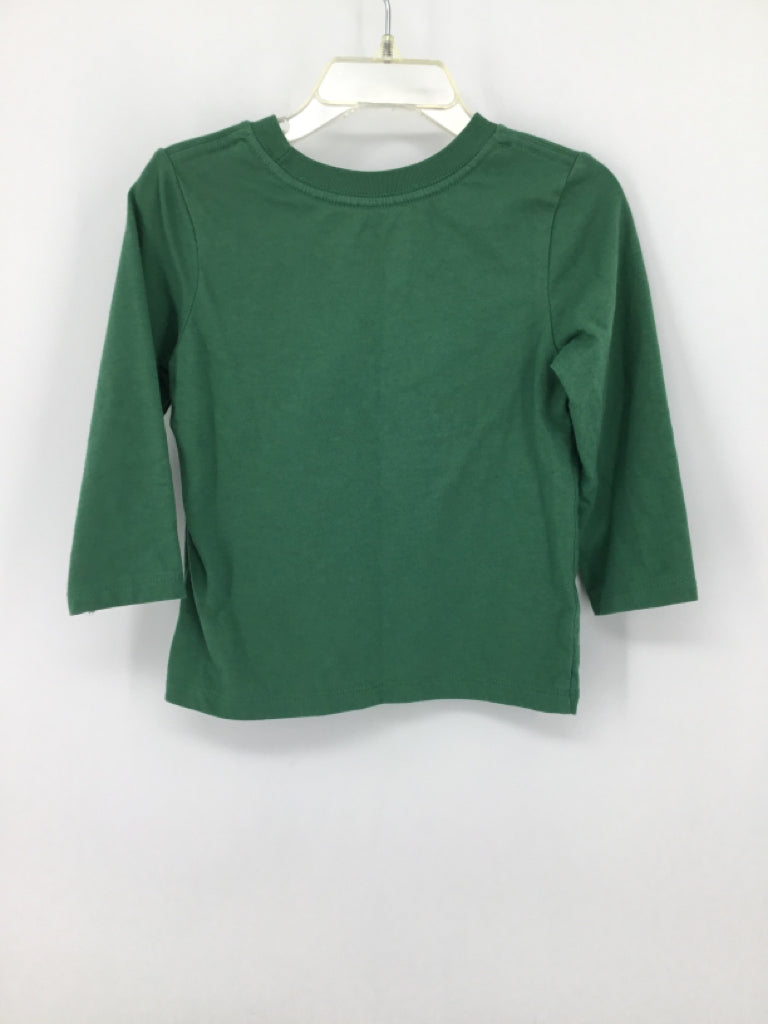 Cat & Jack Child Size 2 Green Dinosaur T-shirt - boys