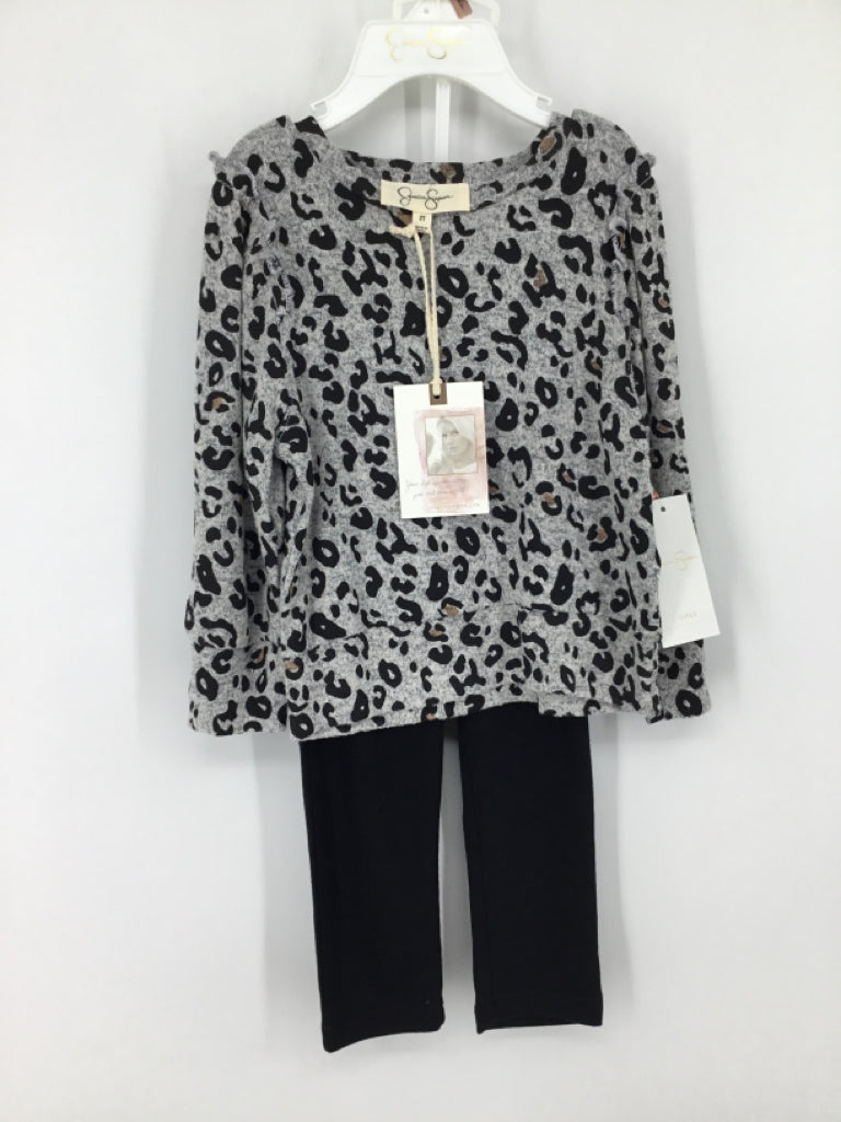 Jessica Simpson Child Size 2 Gray Outfit - girls