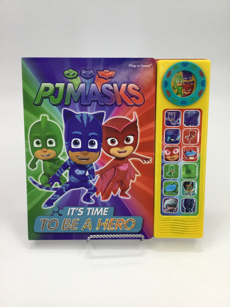 PJ Masks: It's Time to Be A Hero Hardback Sound Book