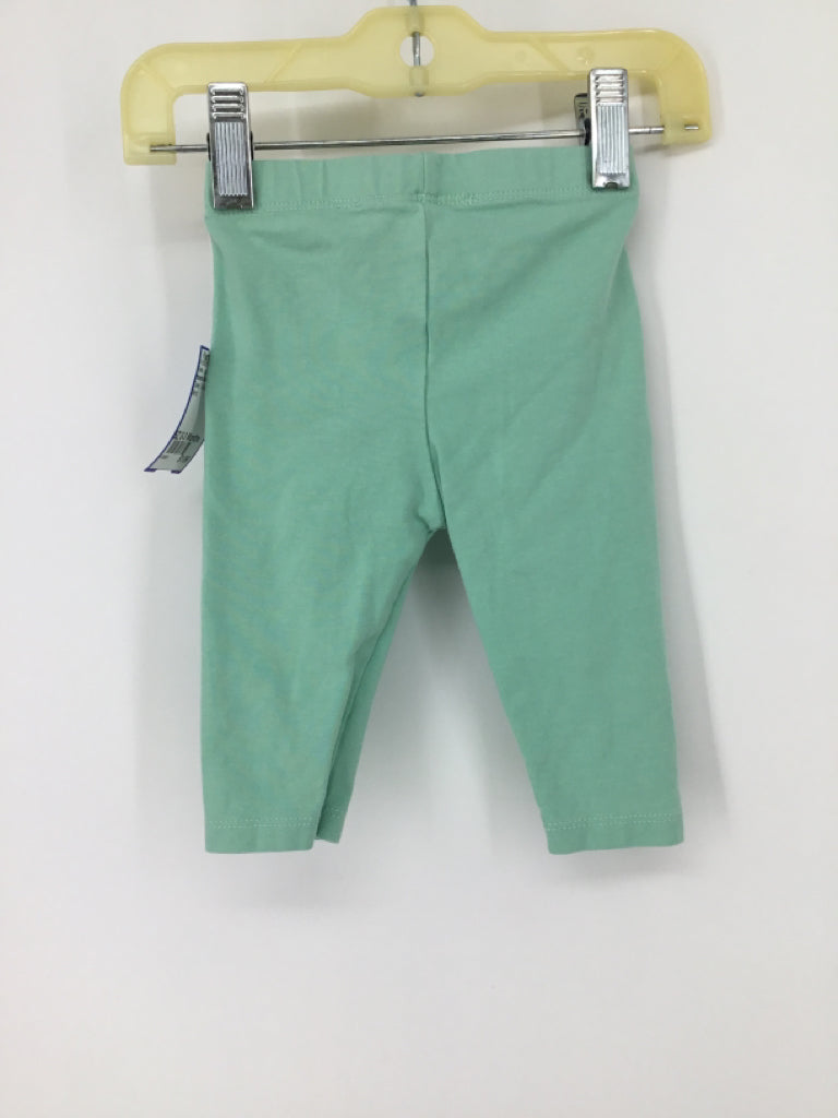 Honest Baby Clothing Child Size 0-3 Months Green Pants - girls