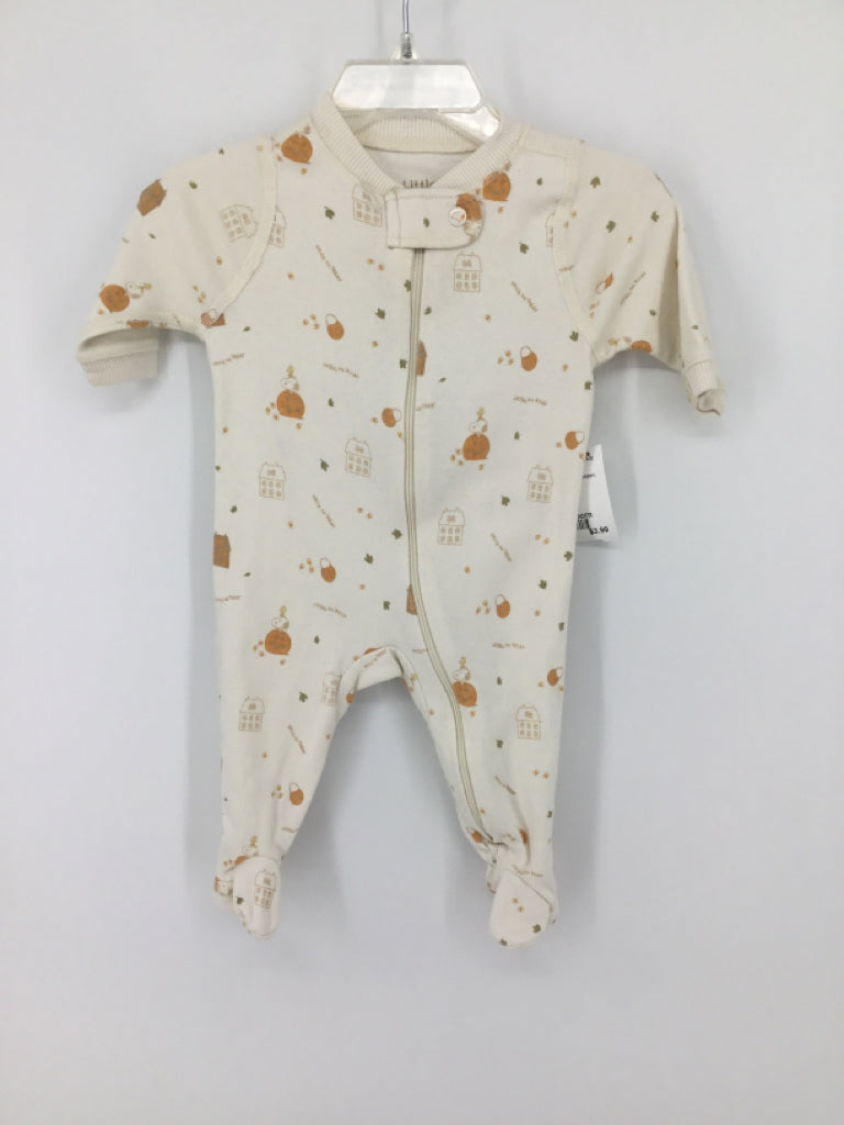 Little Snoopy Child Size Newborn Cream Halloween Sleeper