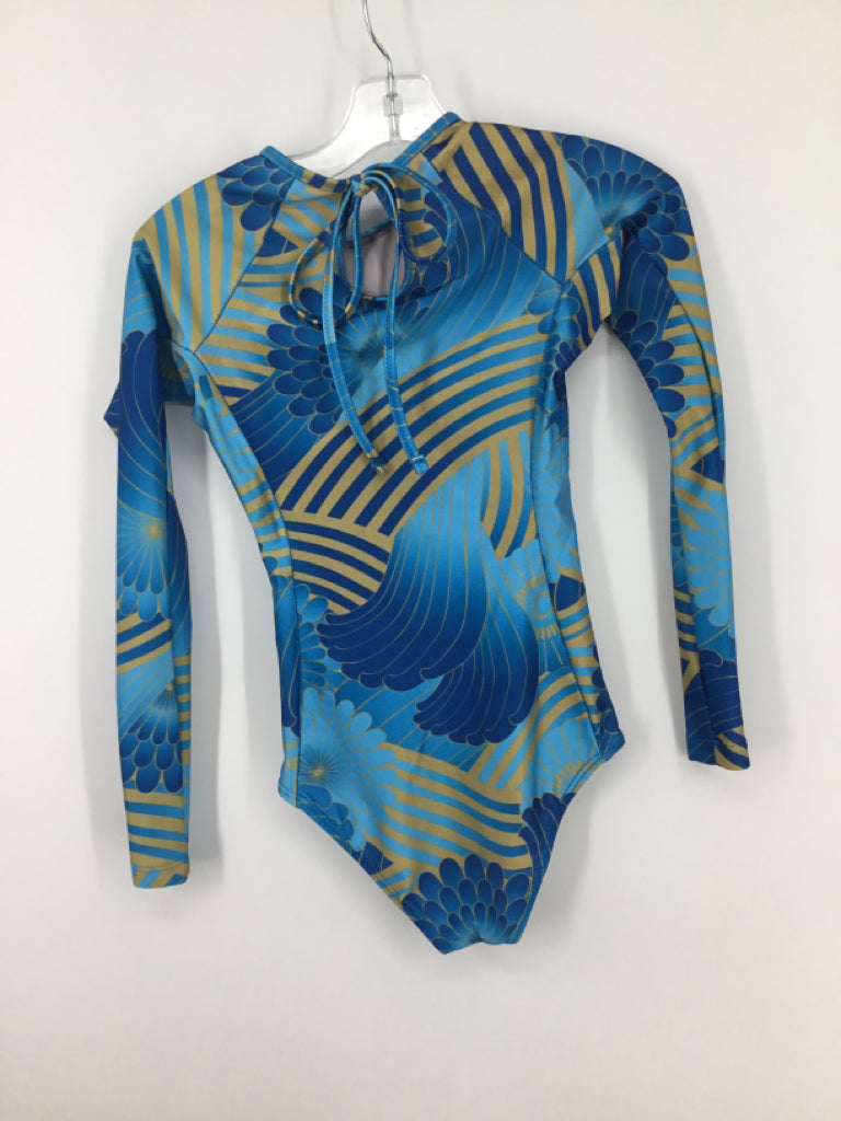 Seea Child Size 10 Blue Swimwear - girls