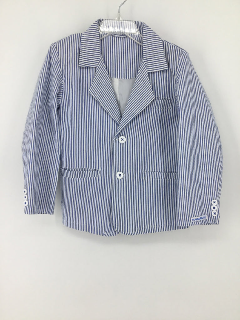 Rugged Butts Child Size 5 Blue Stripe Blazer - boys