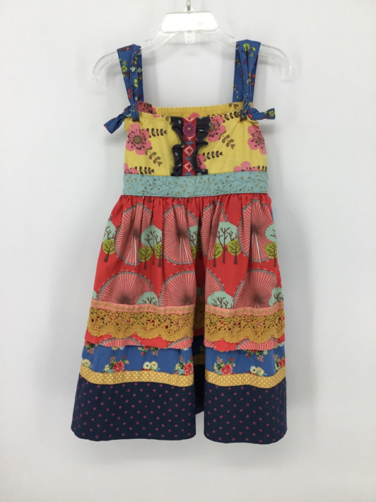 Matilda Jane Clothing Child Size 6 Multi-Color Dress - girls