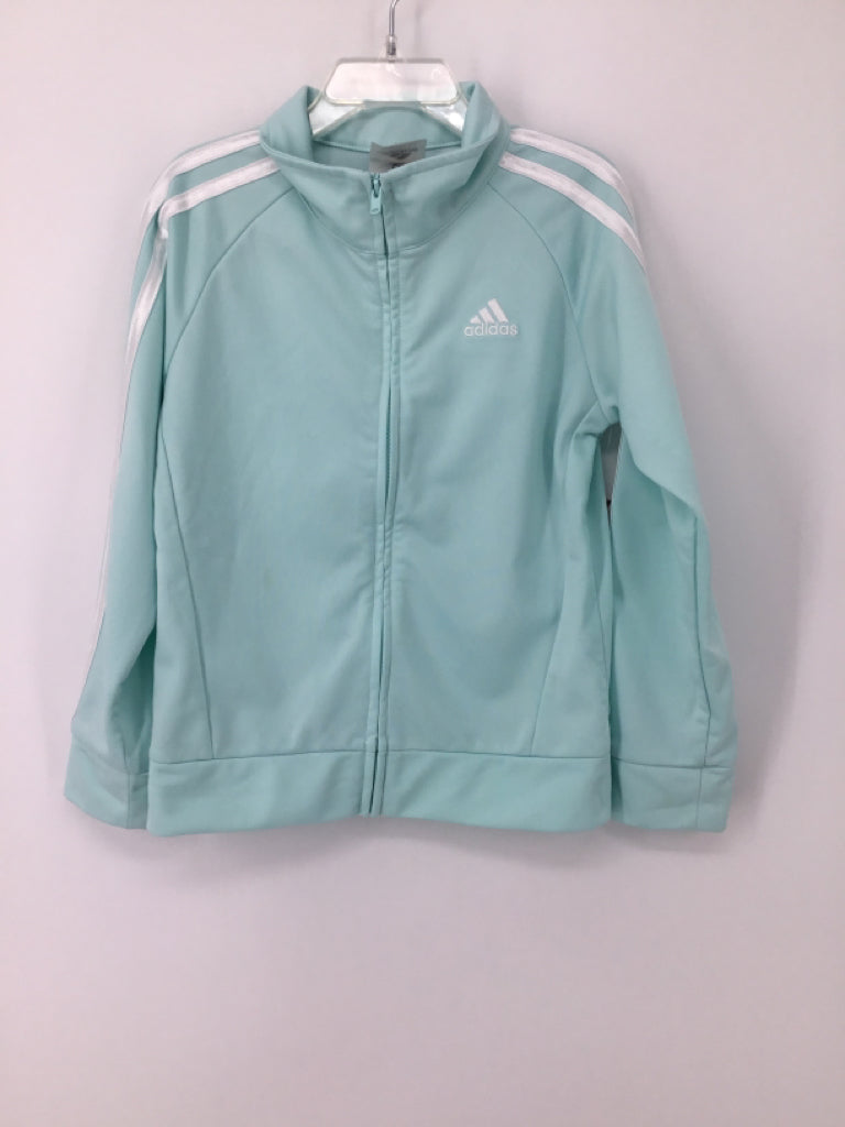 Adidas Child Size 6 Blue Jacket - girls