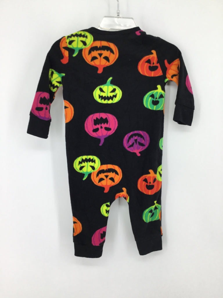 Hyde & Eek! Child Size 3-6 Months Black Halloween Pajamas