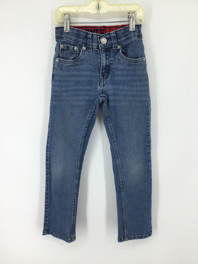 Levi's Child Size 6 Blue Solid Jeans - boys