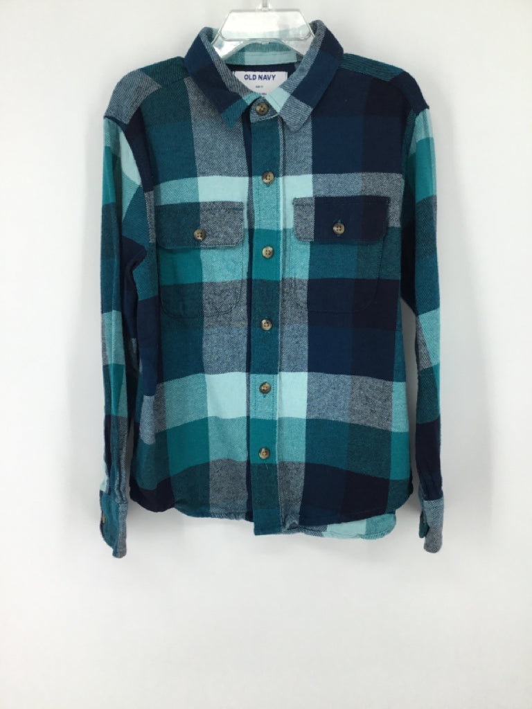 Old Navy Child Size 6 Teal Shirt - girls