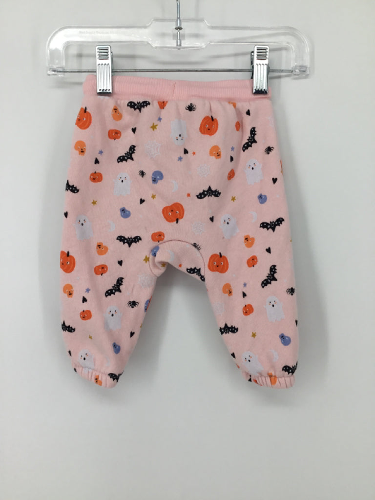 Old Navy Child Size 3-6 Months Pink Halloween Pants