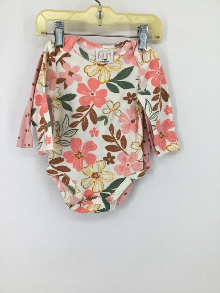 Super Star Child Size 6-9 Months Pink Onesie