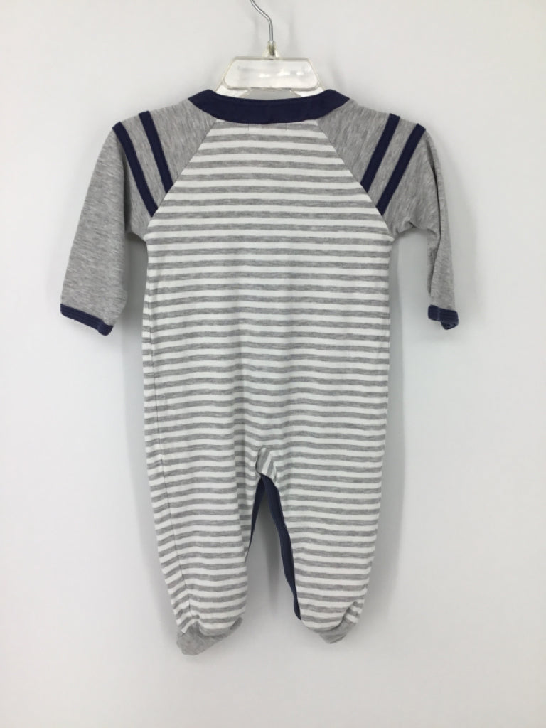 Kissy Kissy Child Size 6-9 Months Gray Sleepers