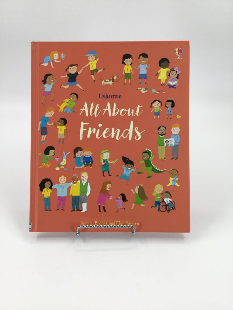 Usborne All About Friends Hardcover Book