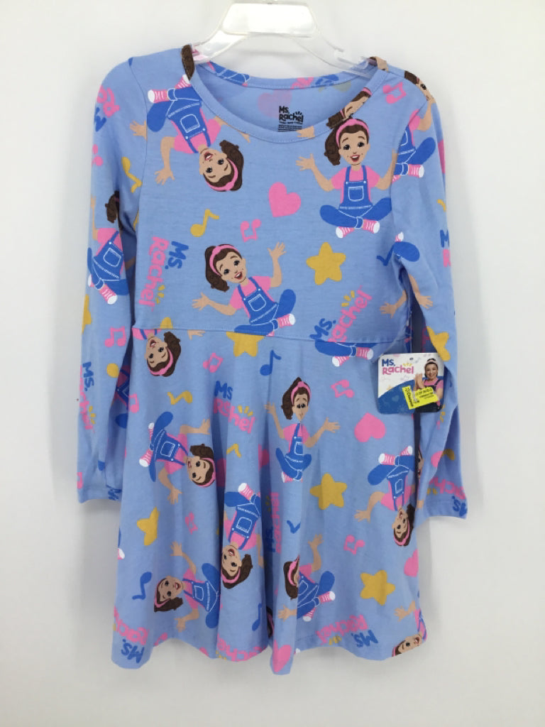 Ms. Rachel Child Size 5 Blue Dress - girls