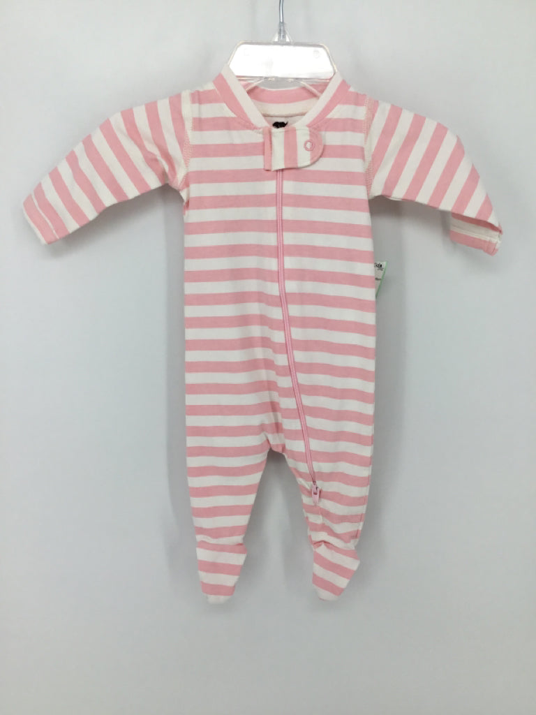 Monica + Andy Child Size Preemie Pink Sleepers