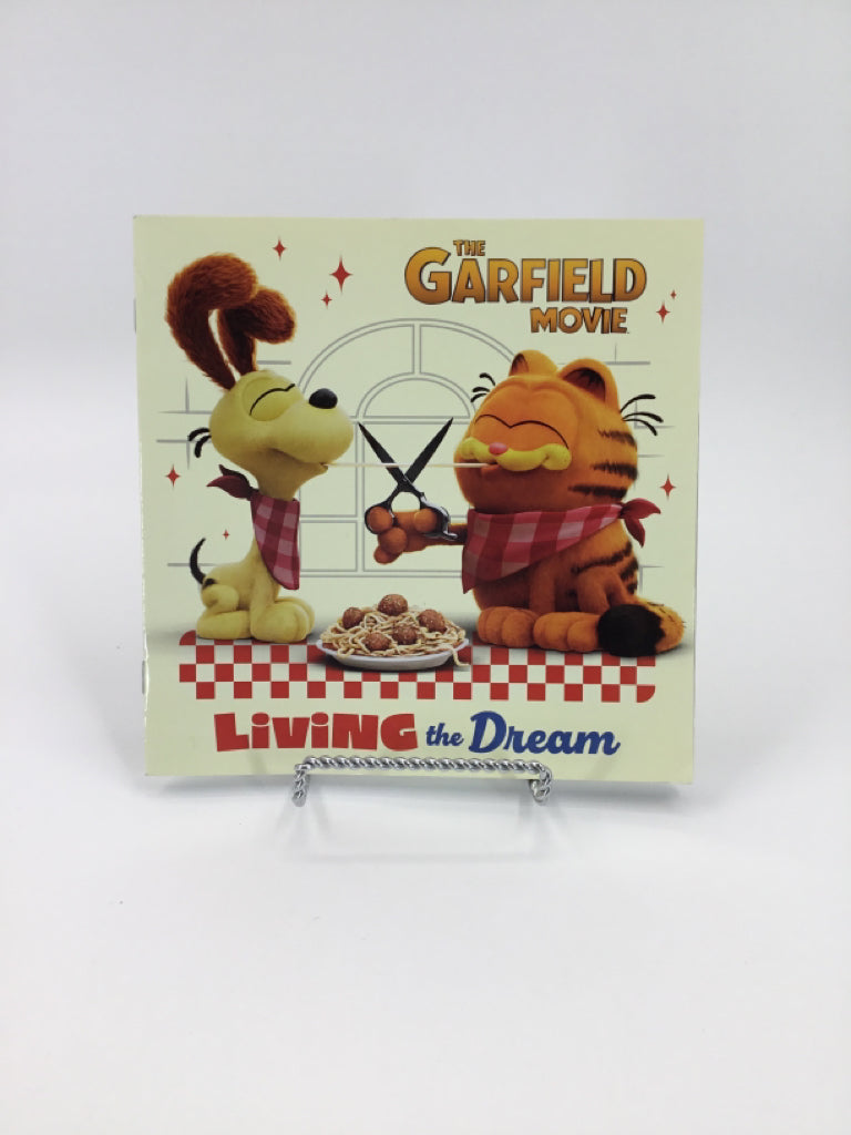 The Garfield Movie Living the Dream Paperback Book