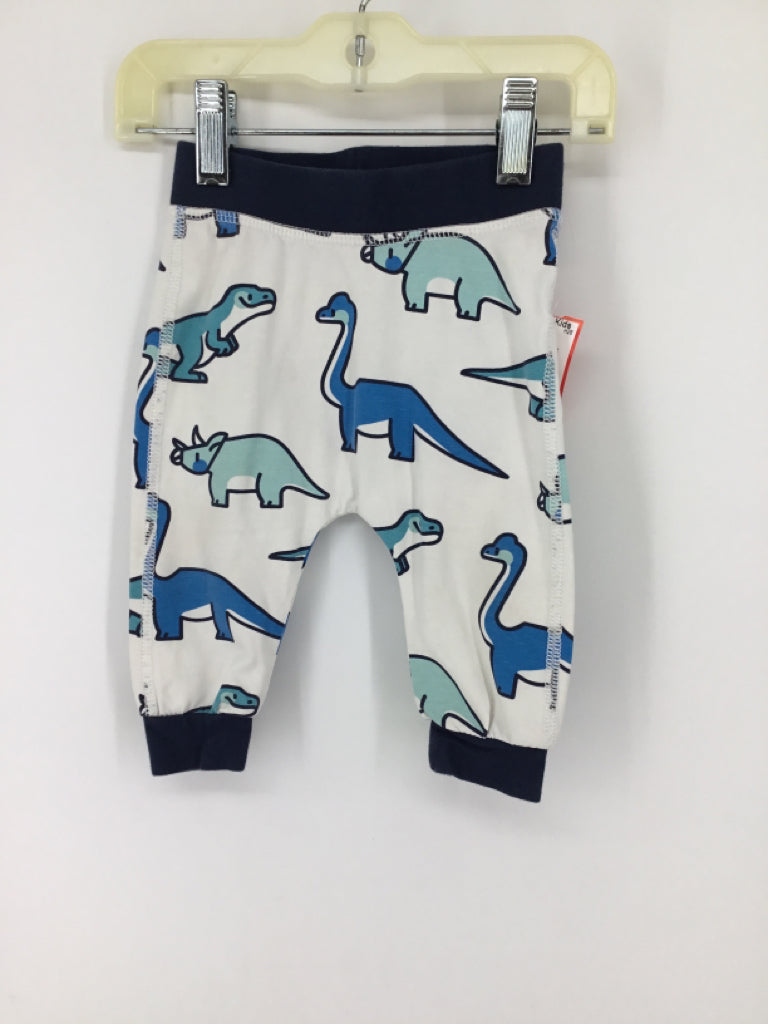 Monica + Andy Child Size 3-6 Months Blue Dinosaur Pants - boys