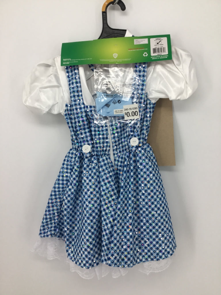 Rubies Child Size 4 Blue Dorothy Halloween Costume