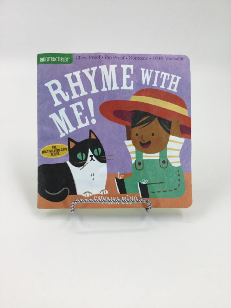 Rhyme With Me!  indestructibles Book