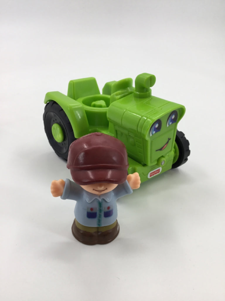 Fisher Price Little People Tractor & Figure
