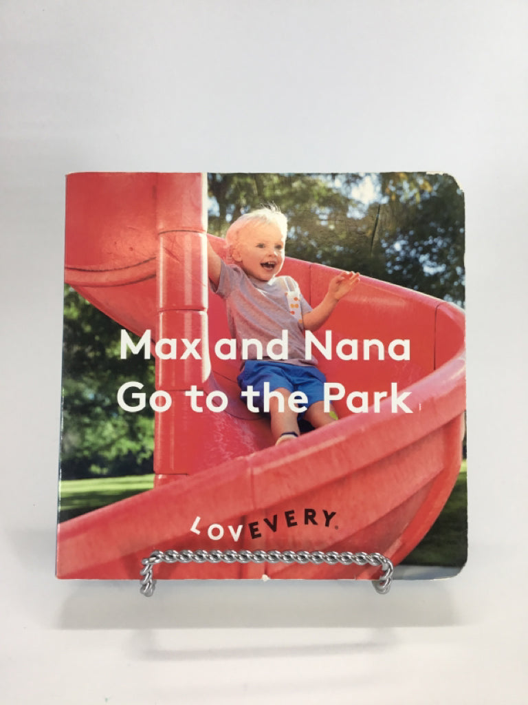 Lovevery Board Book Max and Nana Go to the Park