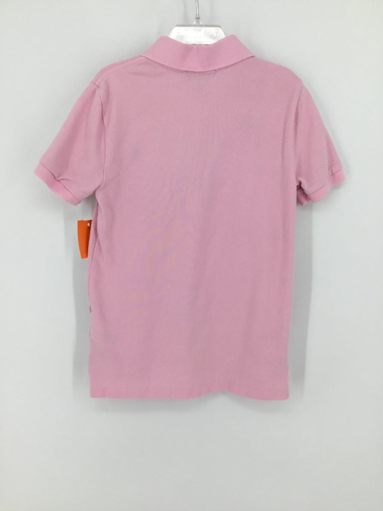 Ralph Lauren Child Size 7 Pink Solid Shirt - boys