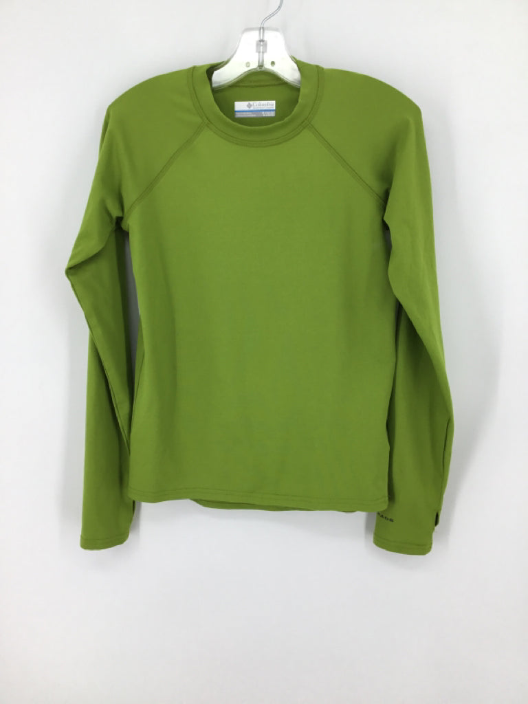 Columbia Child Size 10 Green Solid Shirt - boys