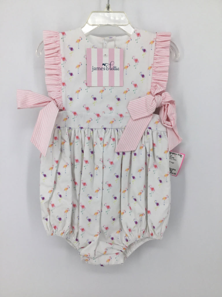 James & Lottie Child Size 18 Months White Outfit - girls