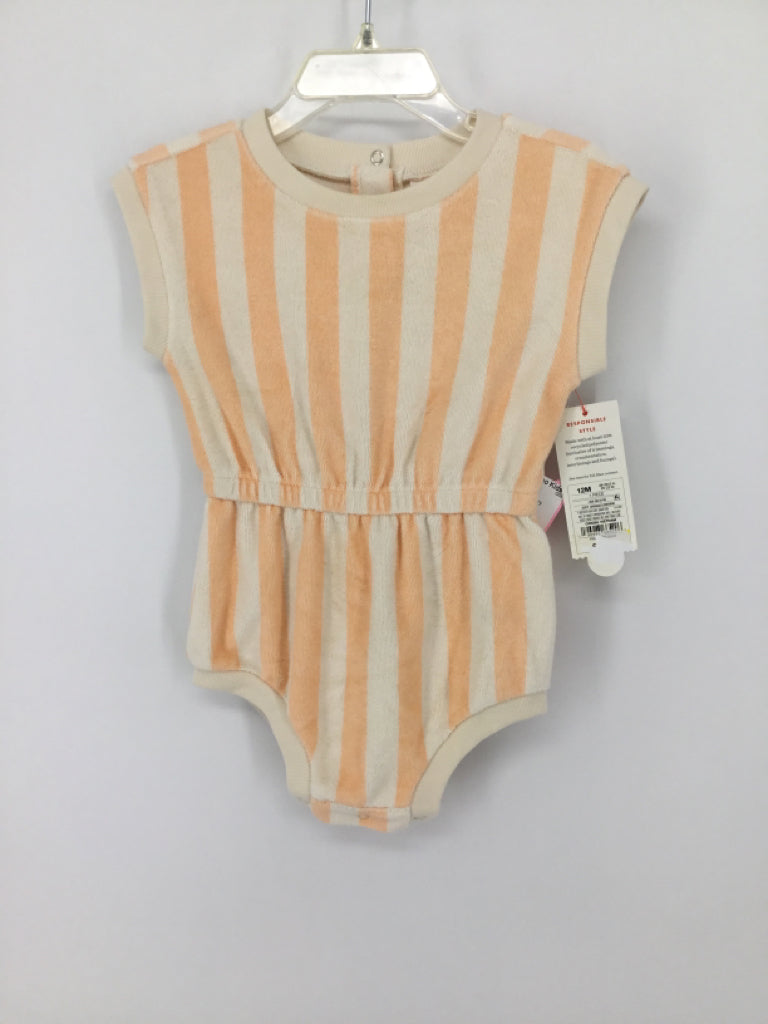 Cat & Jack Child Size 12 Months Peach Outfit - girls