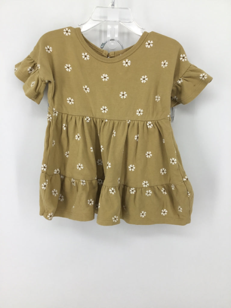 Quincy Mae Child Size 12-18 Months Yellow Dress - girls