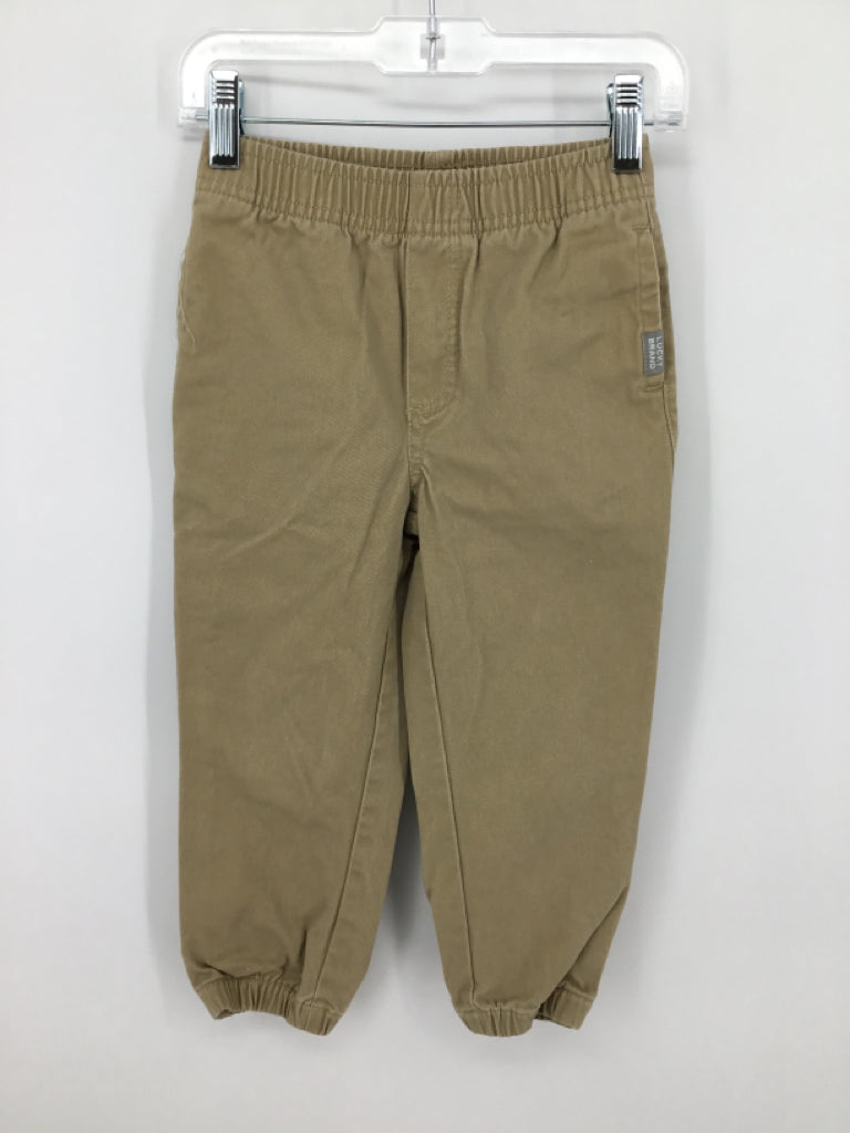 Lucky Brand Child Size 3 Tan Solid Pants - boys
