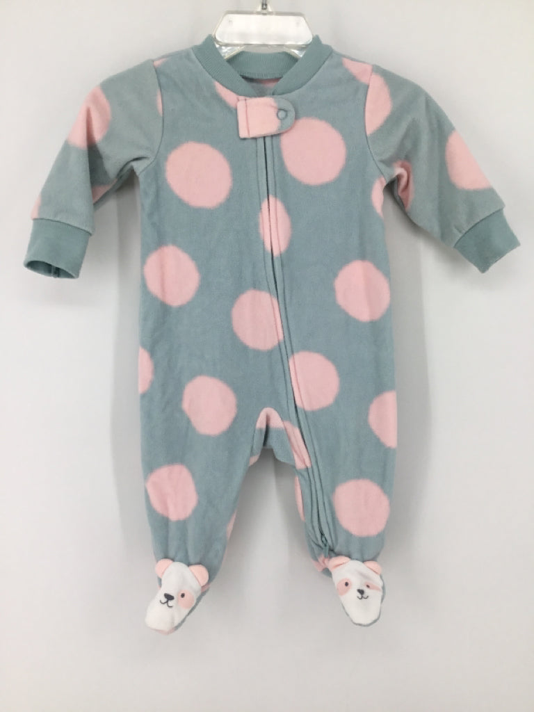 Just One You Made by Carters Child Size 3 Months Blue Sleepers