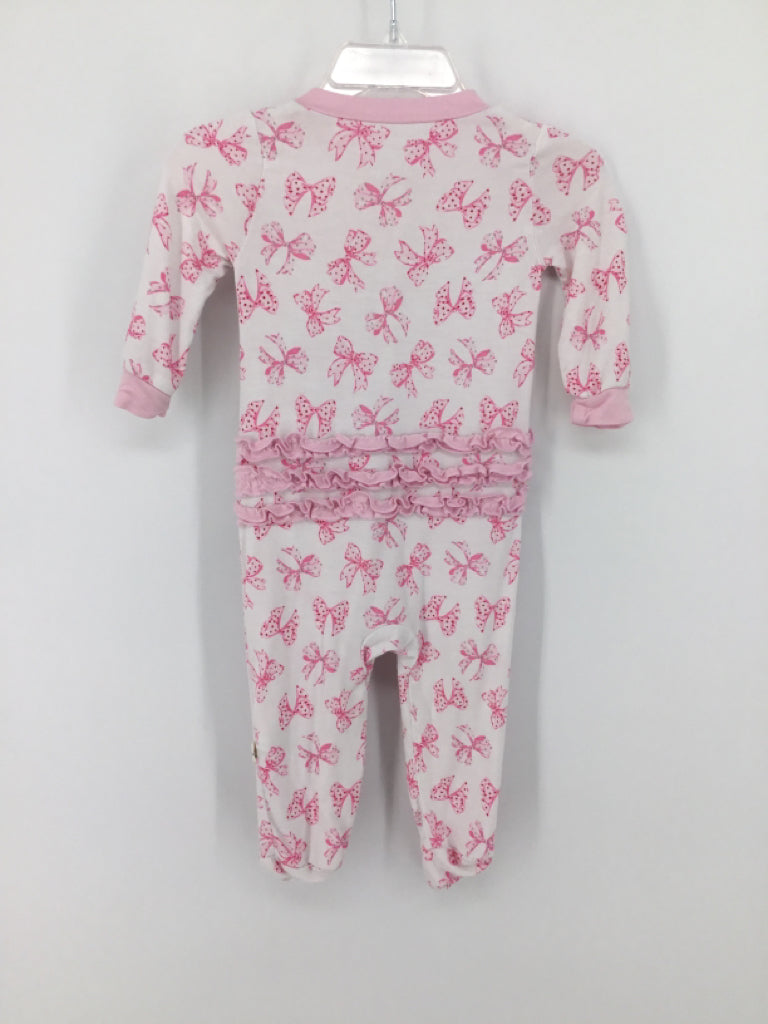 Milkberry Child Size 0-3 Months Pink Sleepers