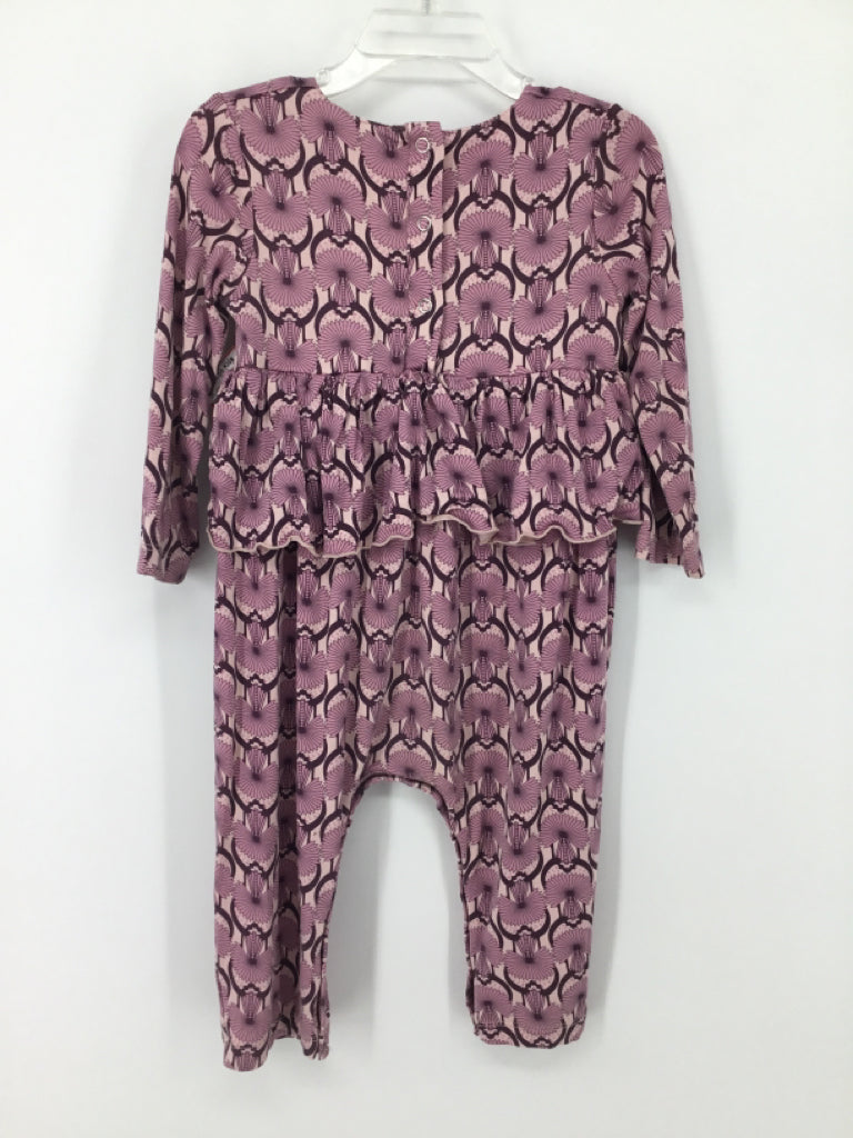 Kate Quinn Organics Child Size 18-24 Months Purple Outfit - girls