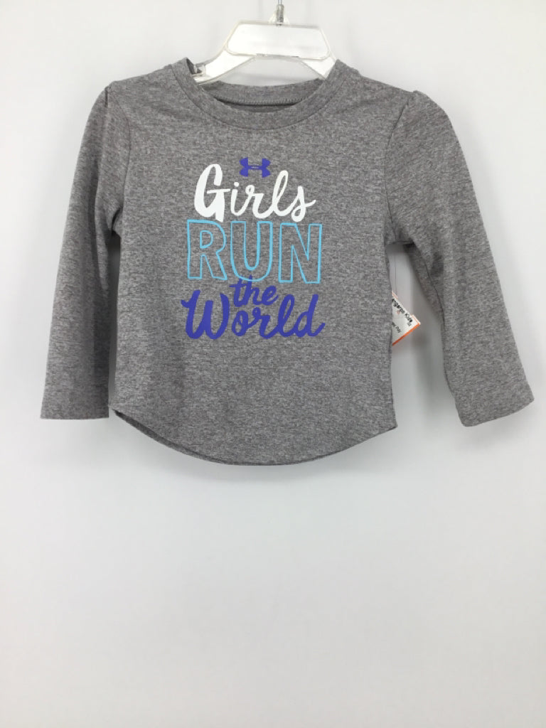 Under Armour Child Size 18 Months Gray T-shirt - girls
