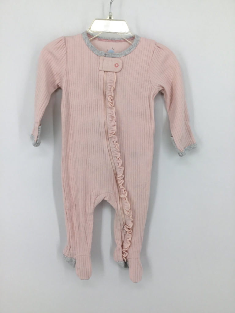 cloud island Child Size 3-6 Months Pink Sleepers
