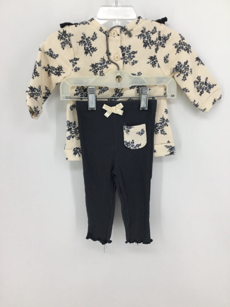 Nicole Miller Child Size 3-6 Months Gray Outfit - girls