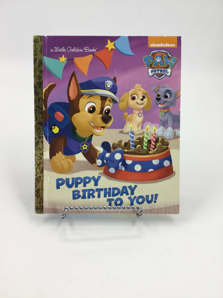 Paw Patrol Puppy Birthday To You hardcover Book