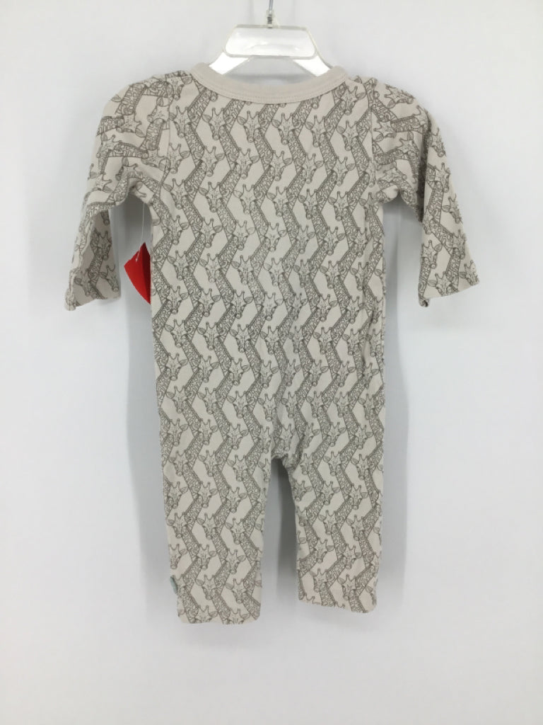 Finn & Emma Child Size 6-9 Months Gray Print Outfit - boys