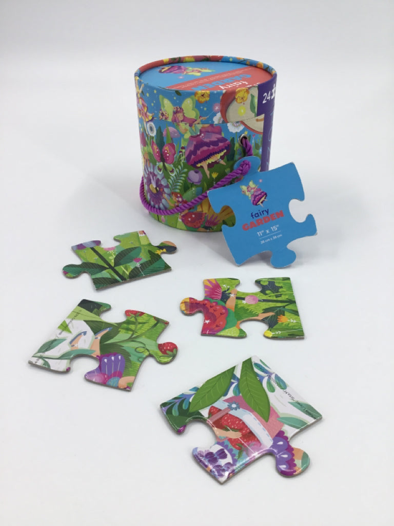Crocodile Creek Fairy Garden Puzzle - 24 pc