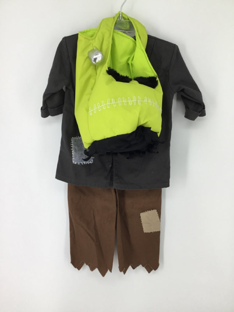 Pottery Barn Kids Child Size 3 Gray Frankenstein Halloween Costume