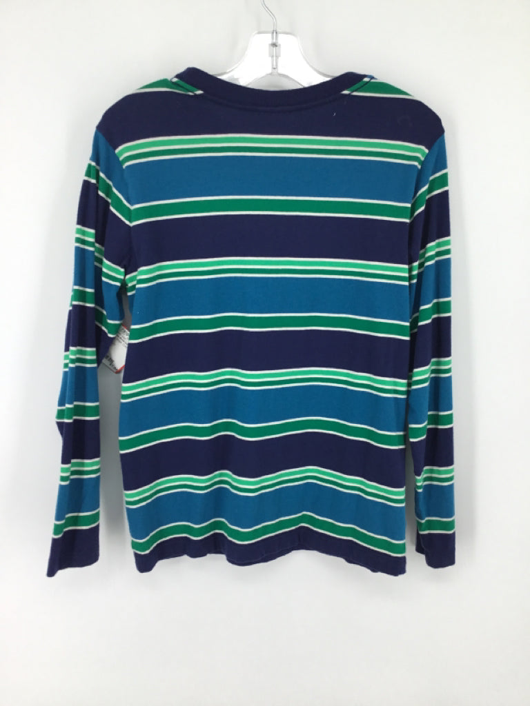 Hanna Andersson Child Size 8 Blue Stripe T-shirt - boys