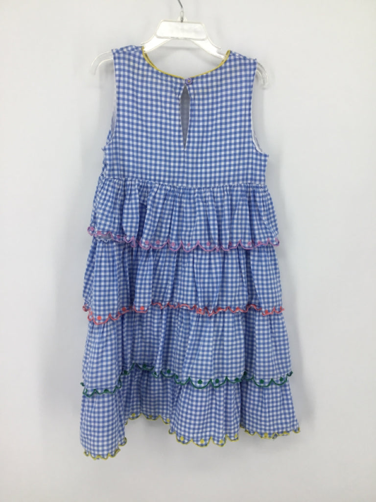 Mini Boden Child Size 7 Blue Dress - girls