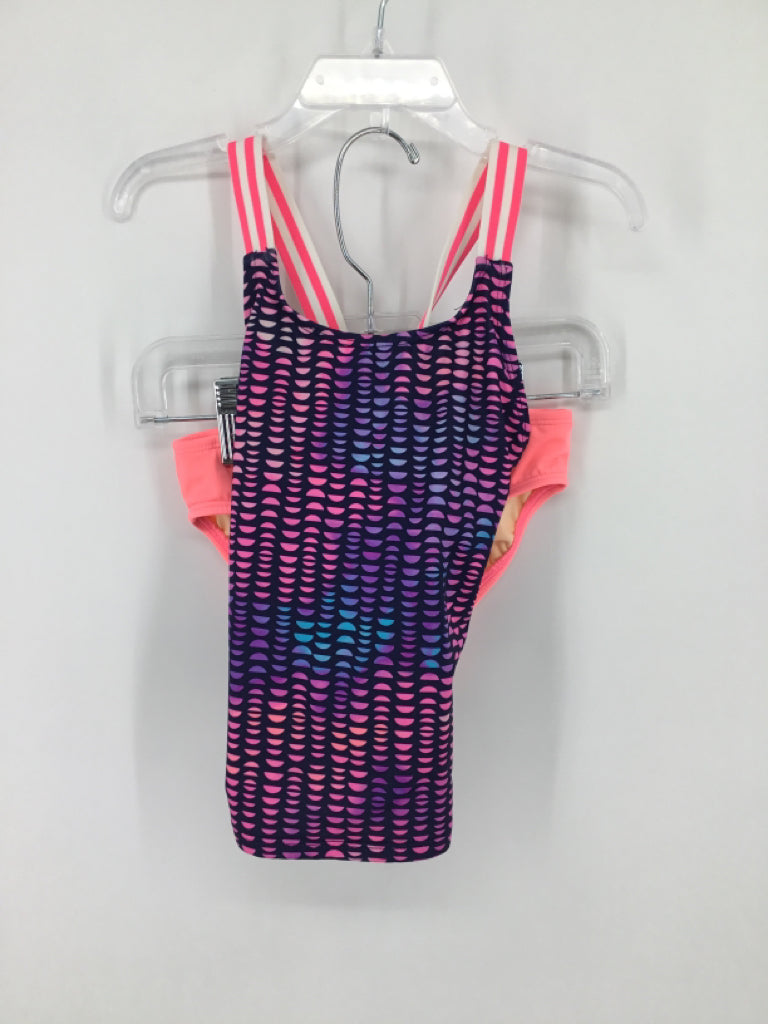 Lands' End Child Size 5 Navy Swimwear - girls