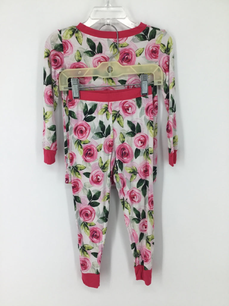 Little Sleepies Child Size 2 Pink Pajamas - girls