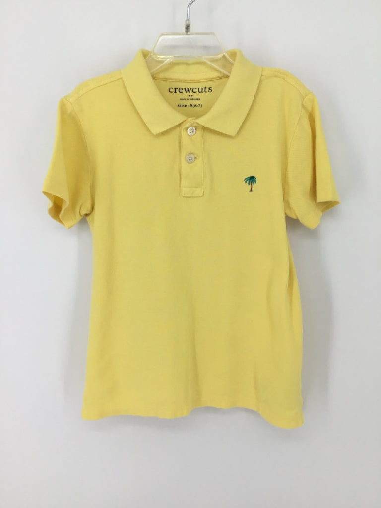Crewcuts Child Size 6 Yellow Solid Shirt - boys