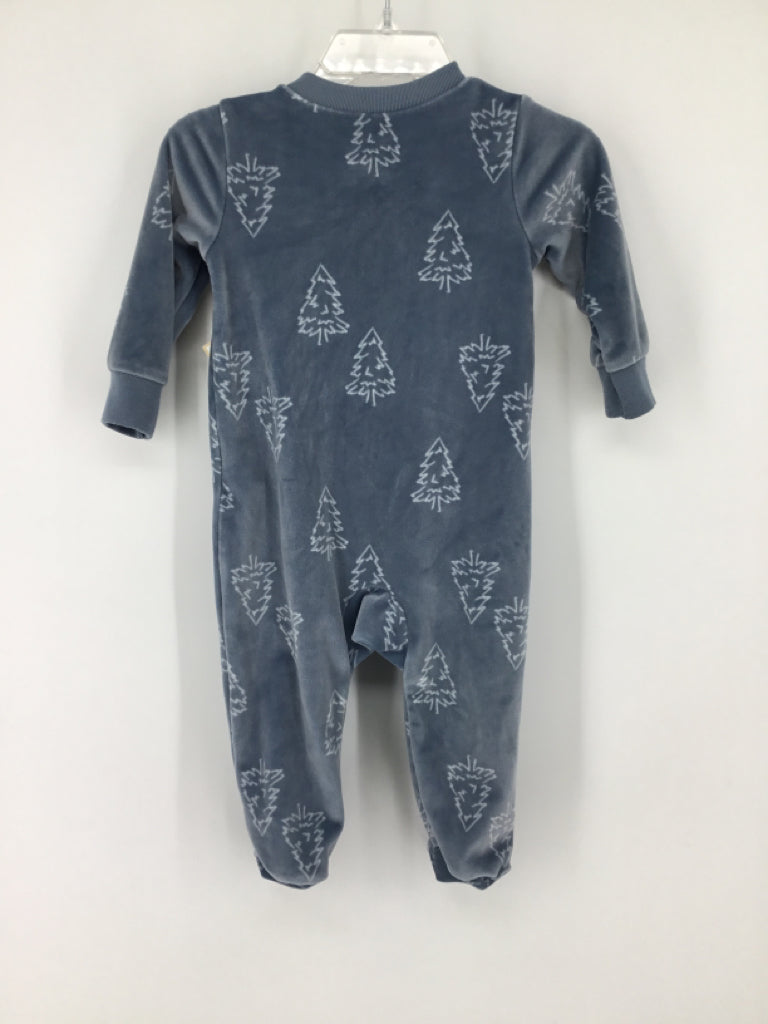 Child of Mine Child Size 3-6 Months Blue Sleepers